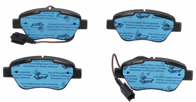 TRW GDB1891 Brake Pad Set, disc brake