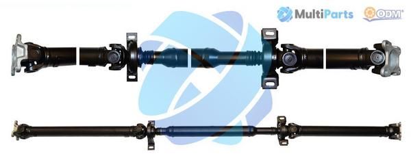 Multiparts 10-140070 - Propshaft, axle drive