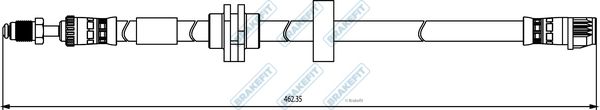 APEC Brake Hose BHO4313