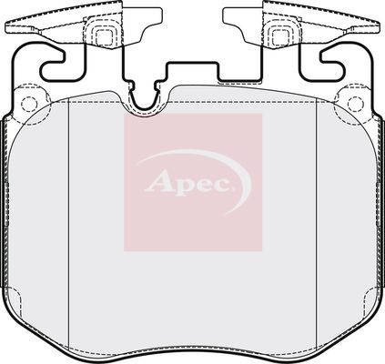 APEC Brake Pad Set, disc brake PAD2161