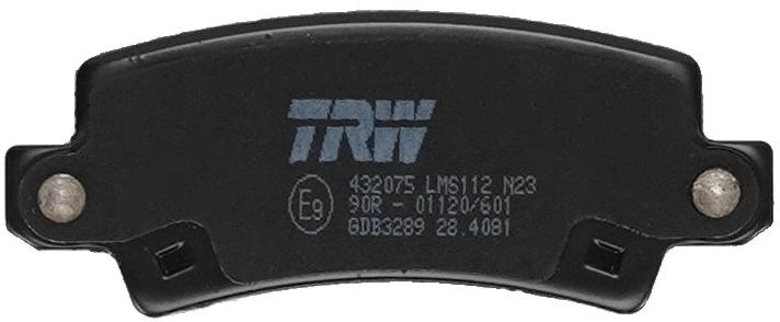 TRW GDB3289 Brake Pad Set, disc brake