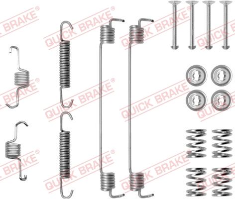 QUICK BRAKE tartozékkészlet, fékpofa 105-0819