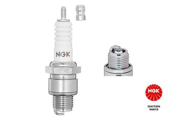 2X NGK B7HS-10 Spark Plugs (2129) - For Small Engines, Motorcycles, Mopeds