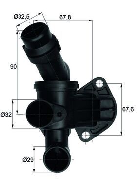 Термостат, охолоджувальна рідина, Mahle TI787