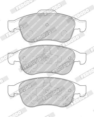 FERODO FDB4953 Brake Pad Set, disc brake