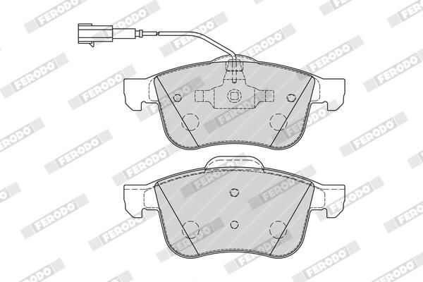 FERODO FDB1805 Brake Pad Set, disc brake