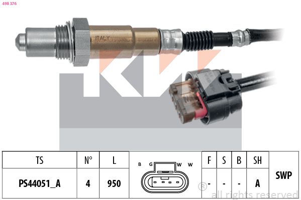 KW lambdaszonda 498 376