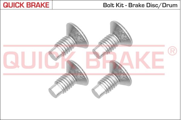 QUICK BRAKE Csavarkészlet, féktárcsa 11663K