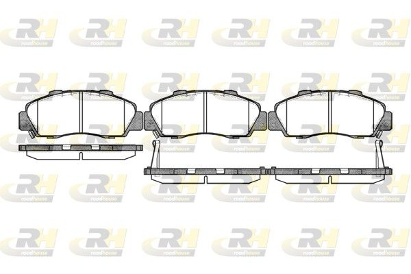 ROADHOUSE fékbetétkészlet, tárcsafék 2351.32