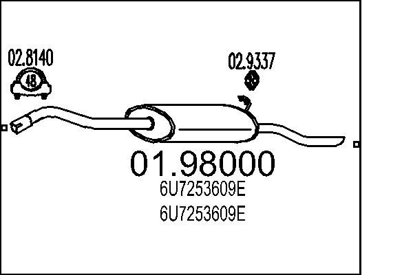 Глушник, Mts 01.98000