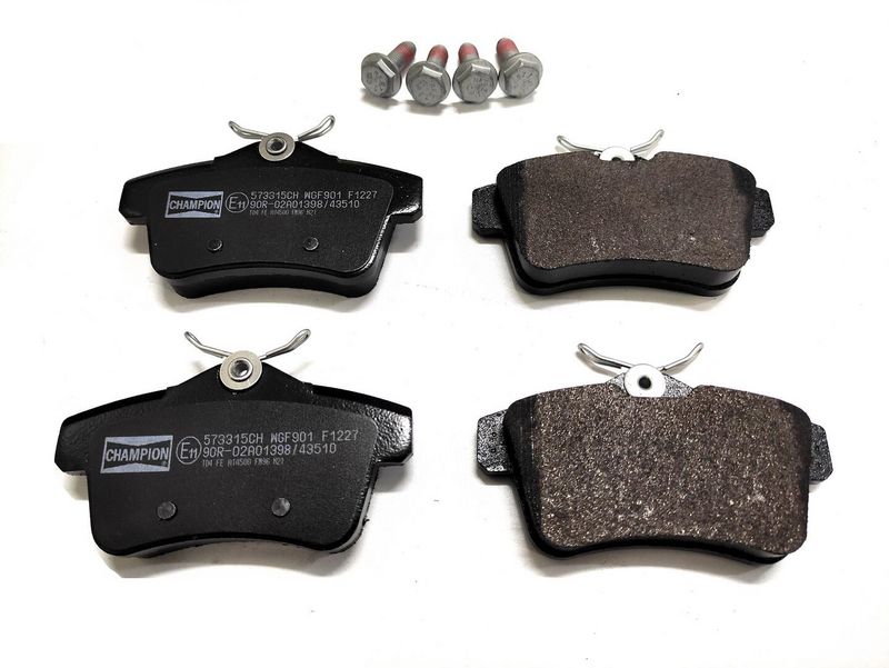 Plaquettes+de+frein+à+disque CHAMPION 573315CH