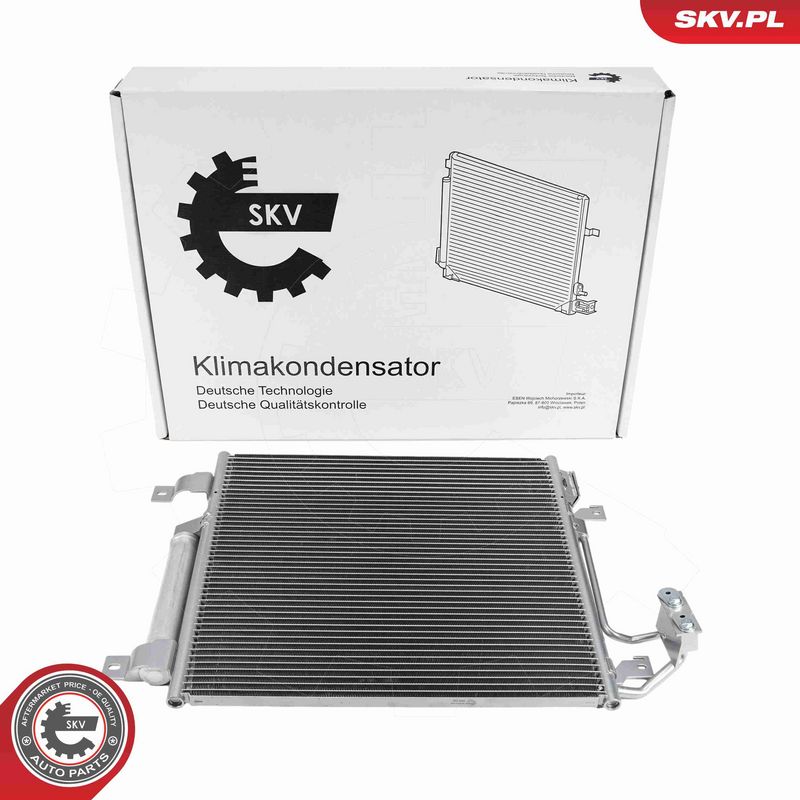 ESEN SKV 86SKV496 - Condenser, air conditioning