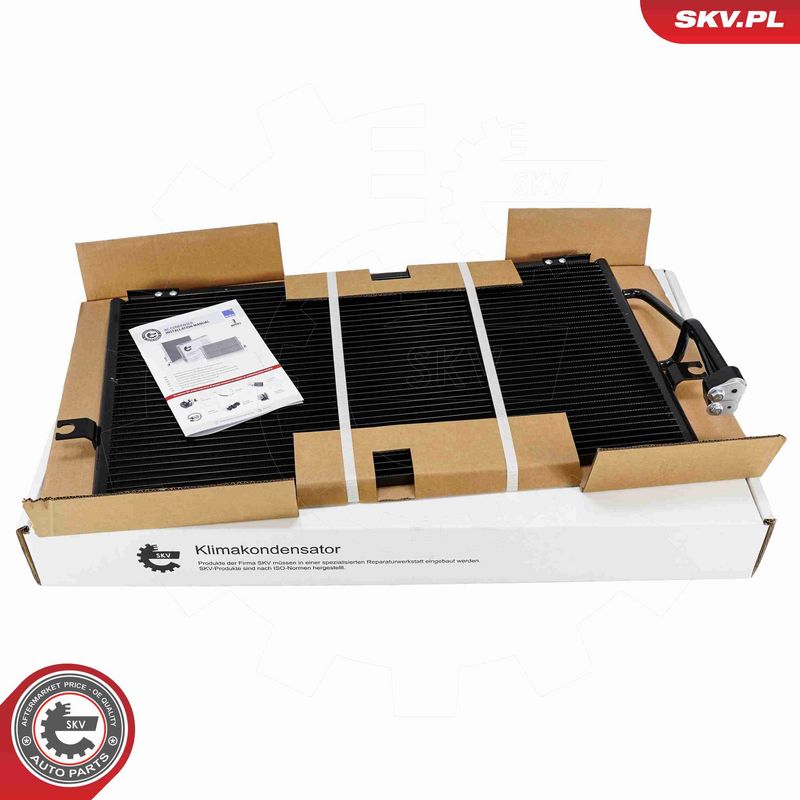 ESEN SKV 86SKV628 Condenser, air conditioning