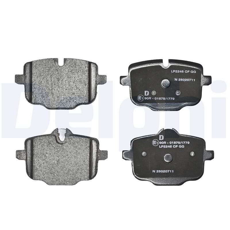 DELPHI LP2246 Brake Pad Set, disc brake