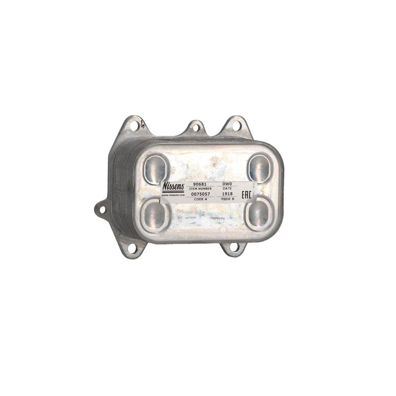 Õliradiaator, mootoriõli, NISSENS 90681