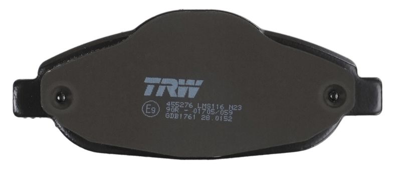 TRW GDB1761 Brake Pad Set, disc brake