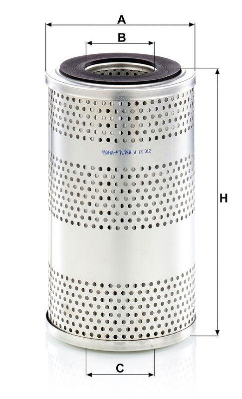 Hydraulisch filter (patroon) past: CASE IH 120 MAXXUM  CLAAS 616, 617 ATZ, 656, 657, 696, 816, 826, 836  HITACHI LX120-3  INGERSOLL RAND P130WJD, P160WJD, P175WJD  JOHN DEERE 1040, 1040F, 1040V