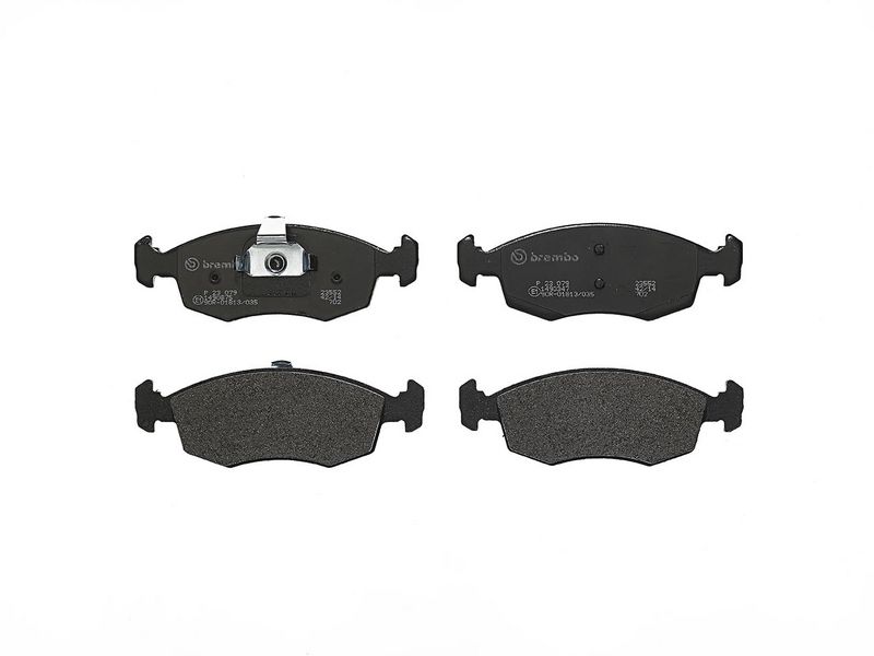 комплект спирачно феродо, дискови спирачки BREMBO