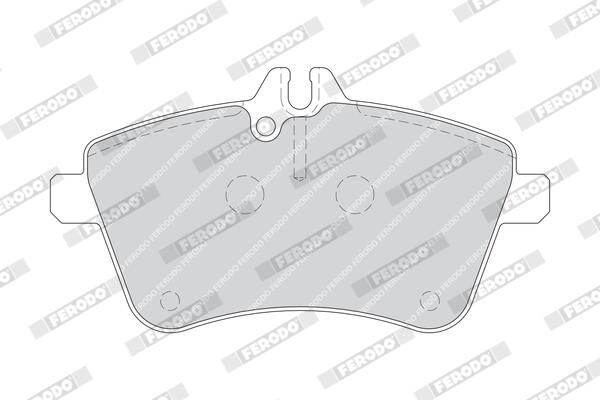 FERODO FDB1750 Brake Pad Set, disc brake