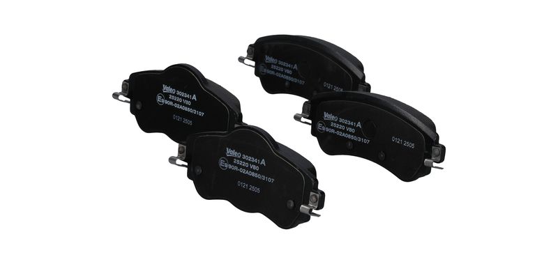 Piduriklotsi komplekt, ketaspidur, VALEO 302341A