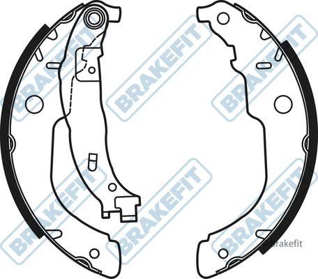 APEC Brake Shoe Set BSH1052