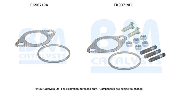 BM CATALYSTS szerelőkészlet, katalizátor FK90719