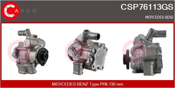 Hydraulické čerpadlo, řízení CSP76113GS