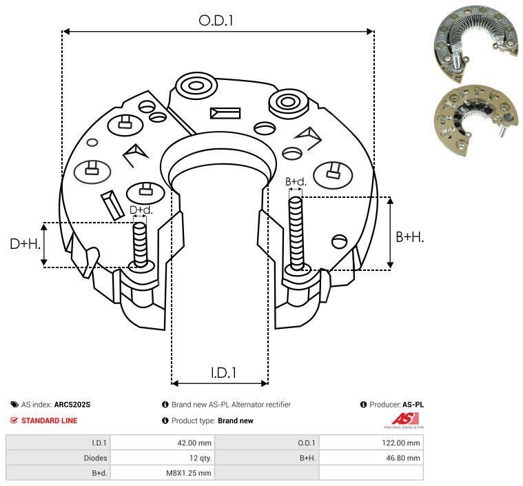Seadistaja, generaator, AS-PL ARC5202S