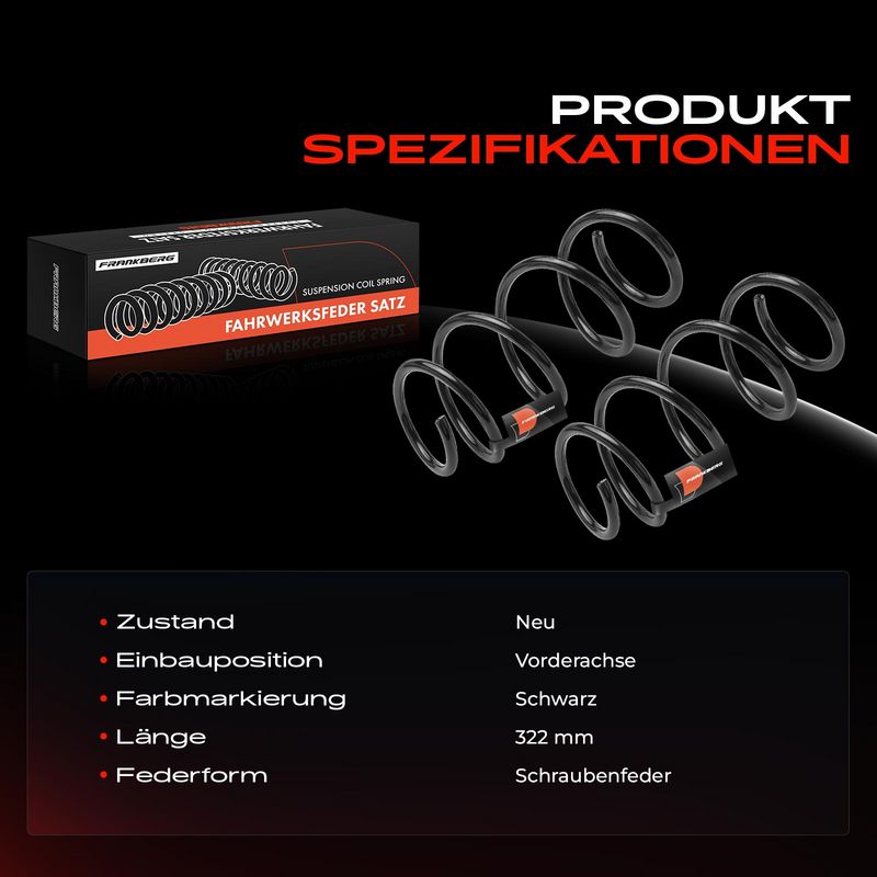 Frankberg 5481FB0051577 Suspension Spring