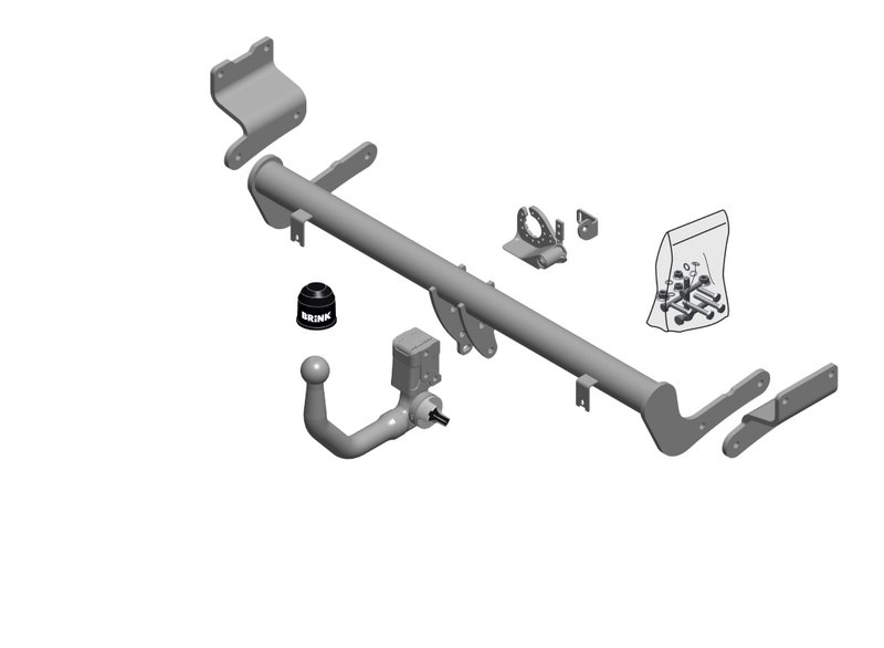 BRINK 674700 Trailer Hitch