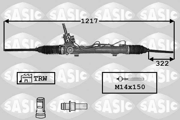 Рульовий механізм, Sasic 7006019