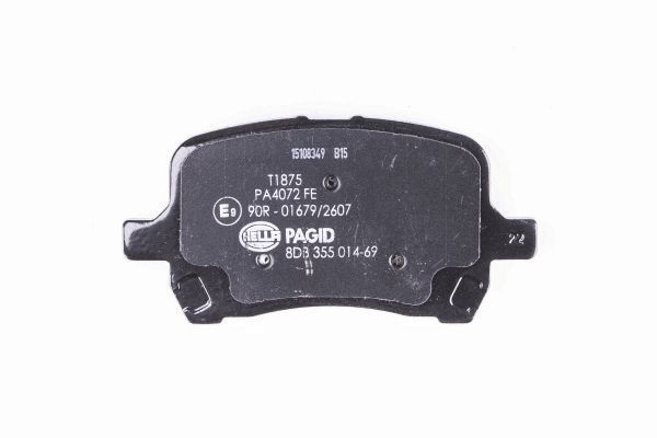 HELLA PAGID 8DB 355 014-691 Brake Pad Set, disc brake