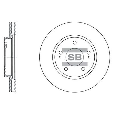 Гальмівний диск, Hi-Q SD4308