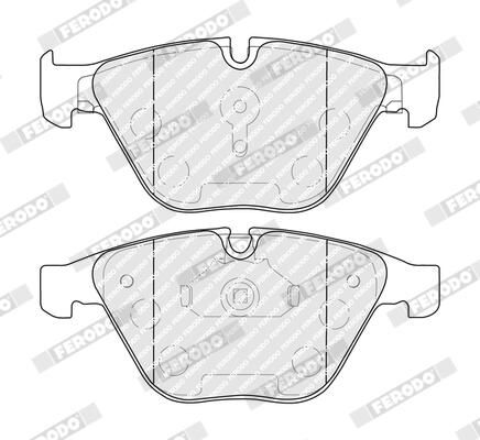 FERODO FDB5352 Brake Pad Set, disc brake