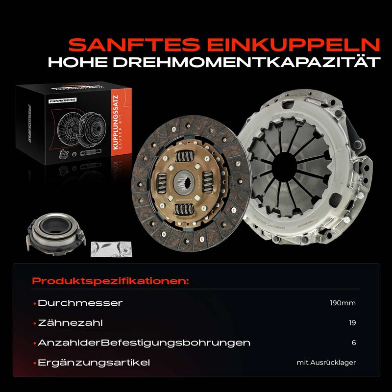 Frankberg 5481FB0028772 Clutch Kit
