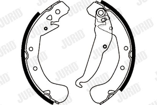 Juego de zapatas de frenos