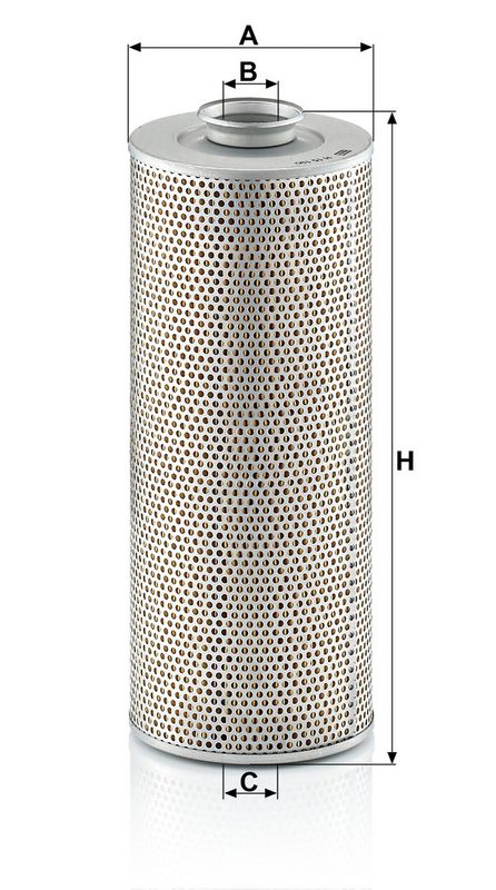 Oliefilter (patroon) past: KOMATSU D5016, D50A, D50A-16, D50P-16, D50PL-16, D50S-16, D53A, D53A-16, D53P-16, D53S-16, D53S-17, GD310RC-3A, GD313A, GD31RC-3A, PC20HT-1