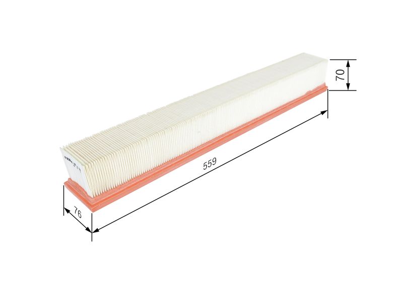 BOSCH 1 987 431 190 Filter, cabin air