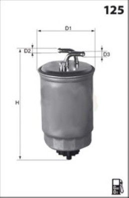 MISFAT Filtre à carburant M365