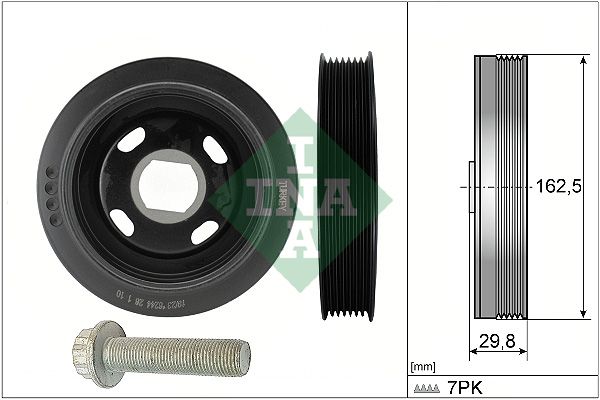 Schaeffler INA Szíjtárcsa készlet, forgattyús tengely 544 0179 20