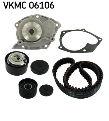 SKF Vízpumpa + fogasszíj készlet VKMC 06106