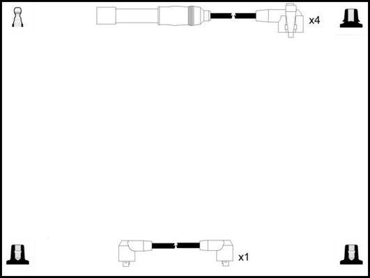 Juego de cables de encendido