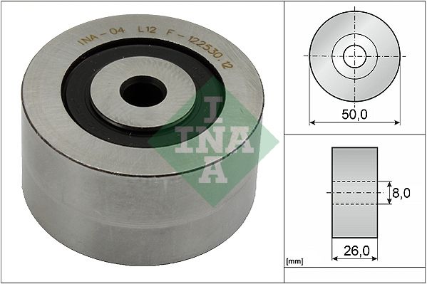 Schaeffler INA Szíjtárcsa/vezetőgörgő, hosszbordás szíj 532 0143 10