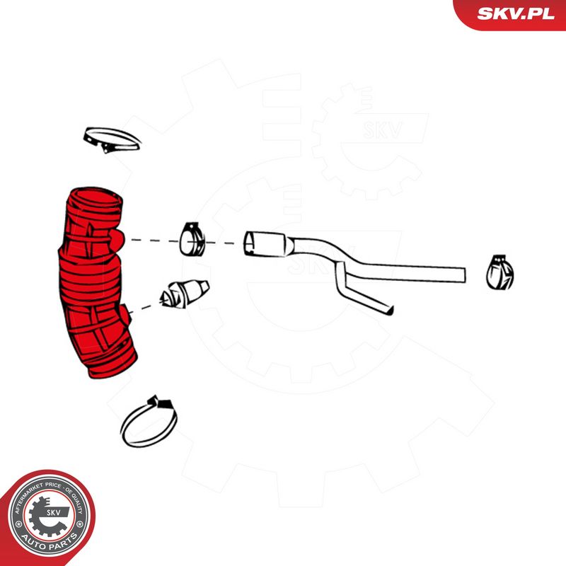 Õhutoru, õhufilter, ESEN SKV 24SKV420