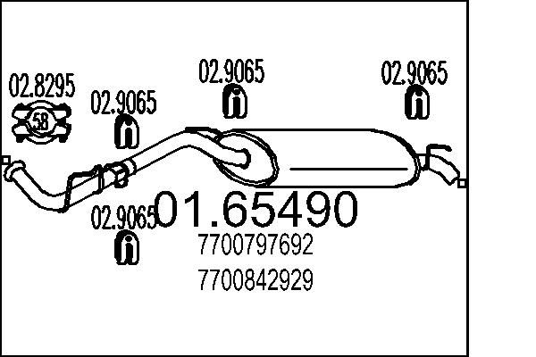 Глушник, Mts 01.65490