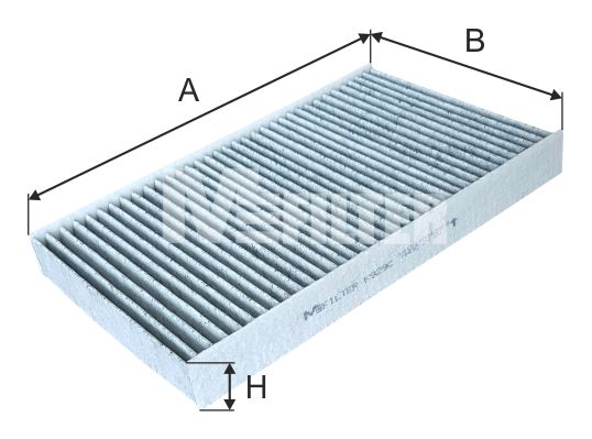 Фільтр салону MFILTER K929C