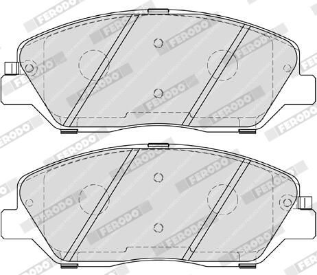 FERODO Plaquettes de frein à disque FDB4111