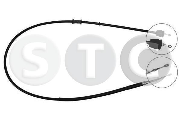 STC huzal, rögzítőfék T482170