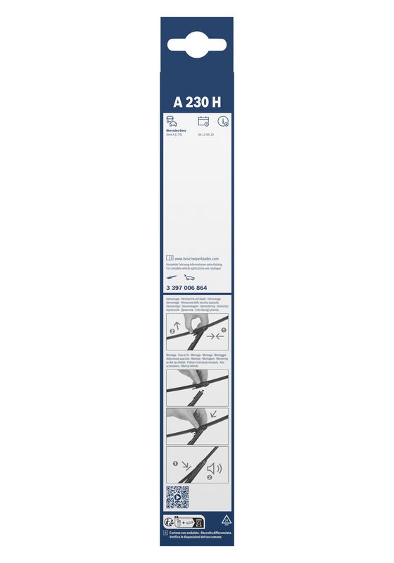 BOSCH 3 397 006 864 Wiper Blade