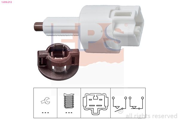 EPS TOYOTA выключатель STOP-сигналивы Avensis -08, Camry -11, RAV-4 III,IV,Yaris,Suzuki